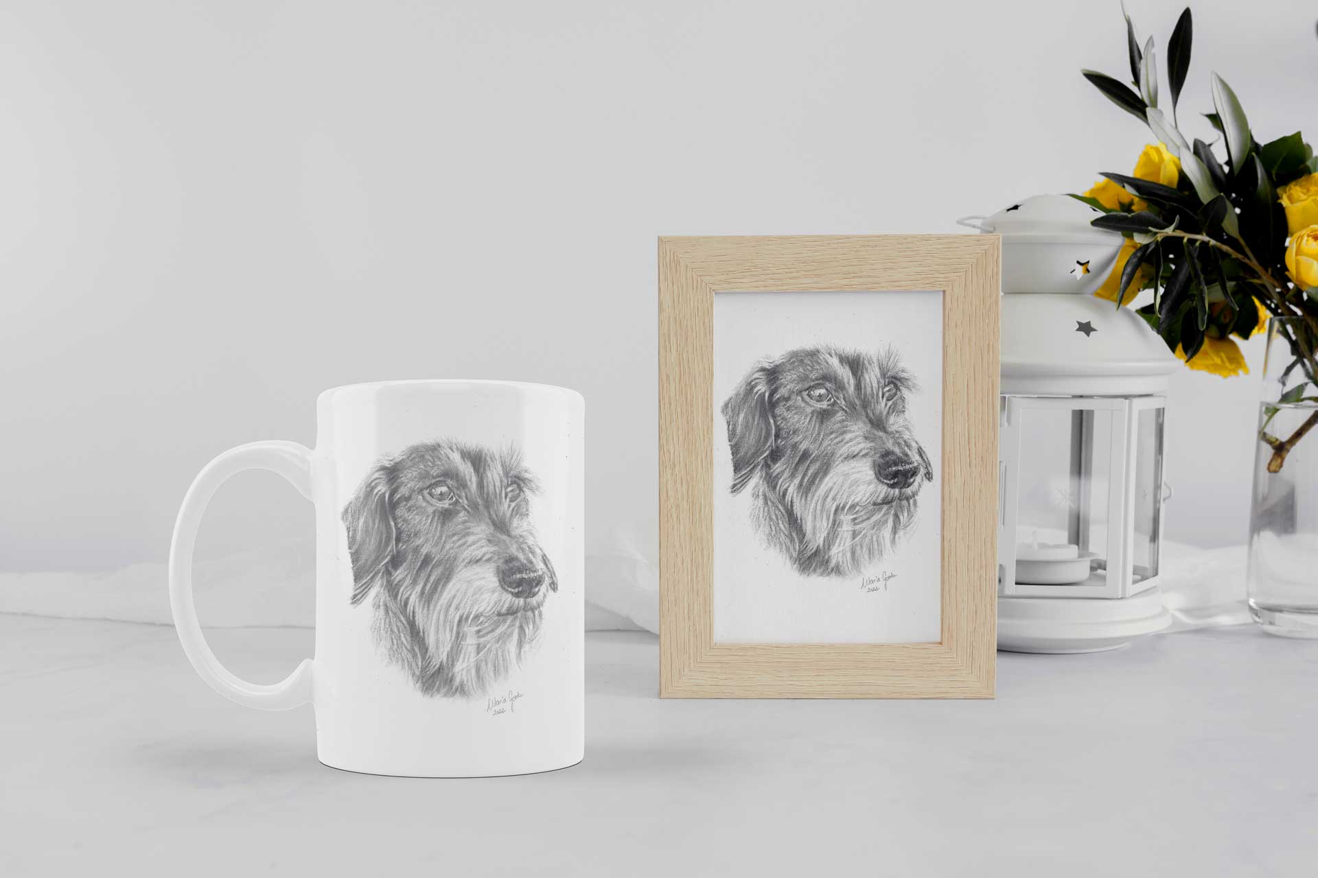 Pack Taza y Retrato de Mascota: Dos Regalos, un Pedido - Imagen 2