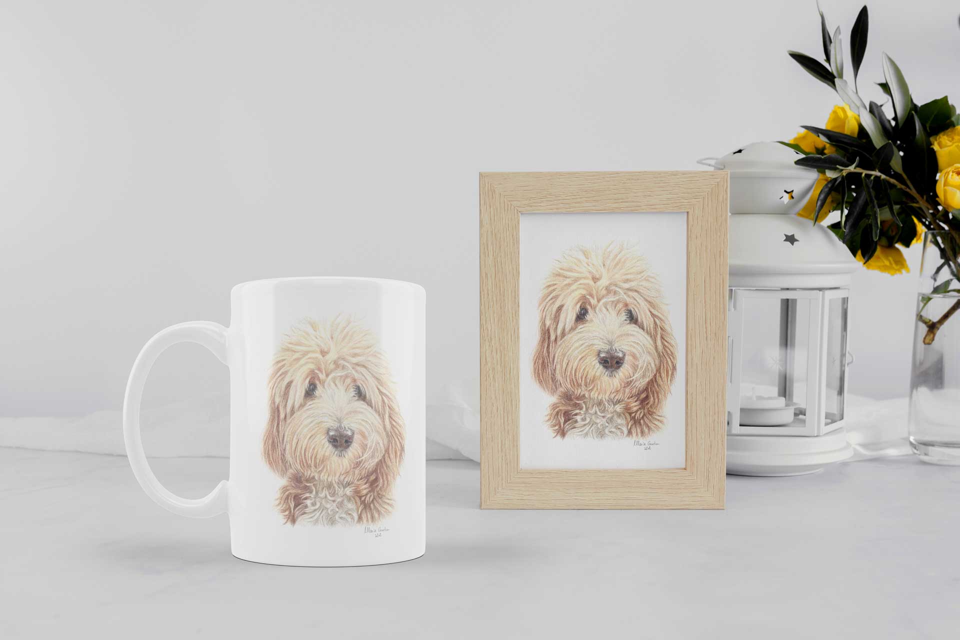 Pack Dibujo a color+Taza